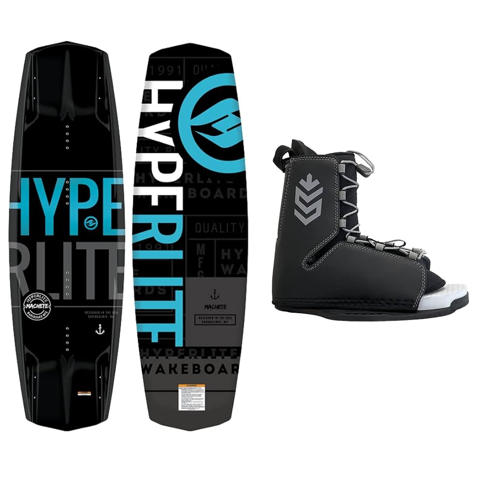 BALLISTICS - LFE × H&O  HNT complete kit  サメ  BKブラック Amazon.com : System & Hyperlite Wakeboard Package Machete
